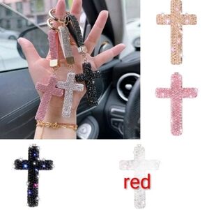 1 Sparkling Cross Keychains/Bag Charm